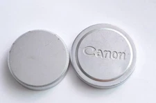 Canon 42mm Metal Front Lens Cap + M39 Rear Lens Cap for 50mm F1.8 135mm F4 L39