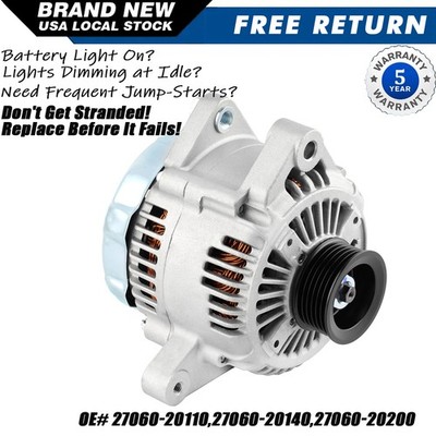Alternator 100A Generator For 1999-2003 Lexus RX300 Toyota Highlander 2706020200