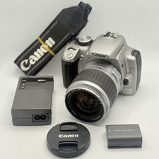 Canon EOS 350D Digital SLR Camera + 28-90mm Zoom Lens Silver Starter Kit