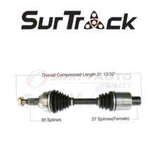 SurTrack CV Axle Shaft for 2008 Chevrolet Malibu 2.2L 2.4L 3.5L L4 V6 - qc