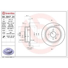 2x Bremsscheibe hinten für BMW 3-er E21 E30 | 26228427