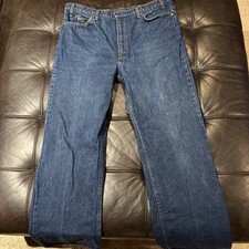 Vintage 80s Levi's 517 Saddleman Jeans 40x32 Mens Orange Tab USA Made 20517-0217