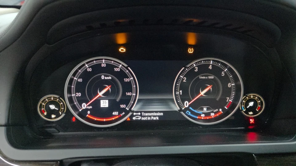 09 - 19 宝马 528I 650I 740I 速度计仪器仪表盘数码 — 第 3/4 张图片