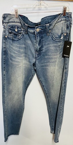 New True Religion Geno Big T Flap Relaxed Slim Men's Jeans Size 36 x 32 ...