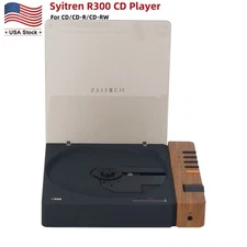 Syitren R300 CD Player Bluetooth 5.3 Audio Player for CD/CD-R/CD-RW * USA