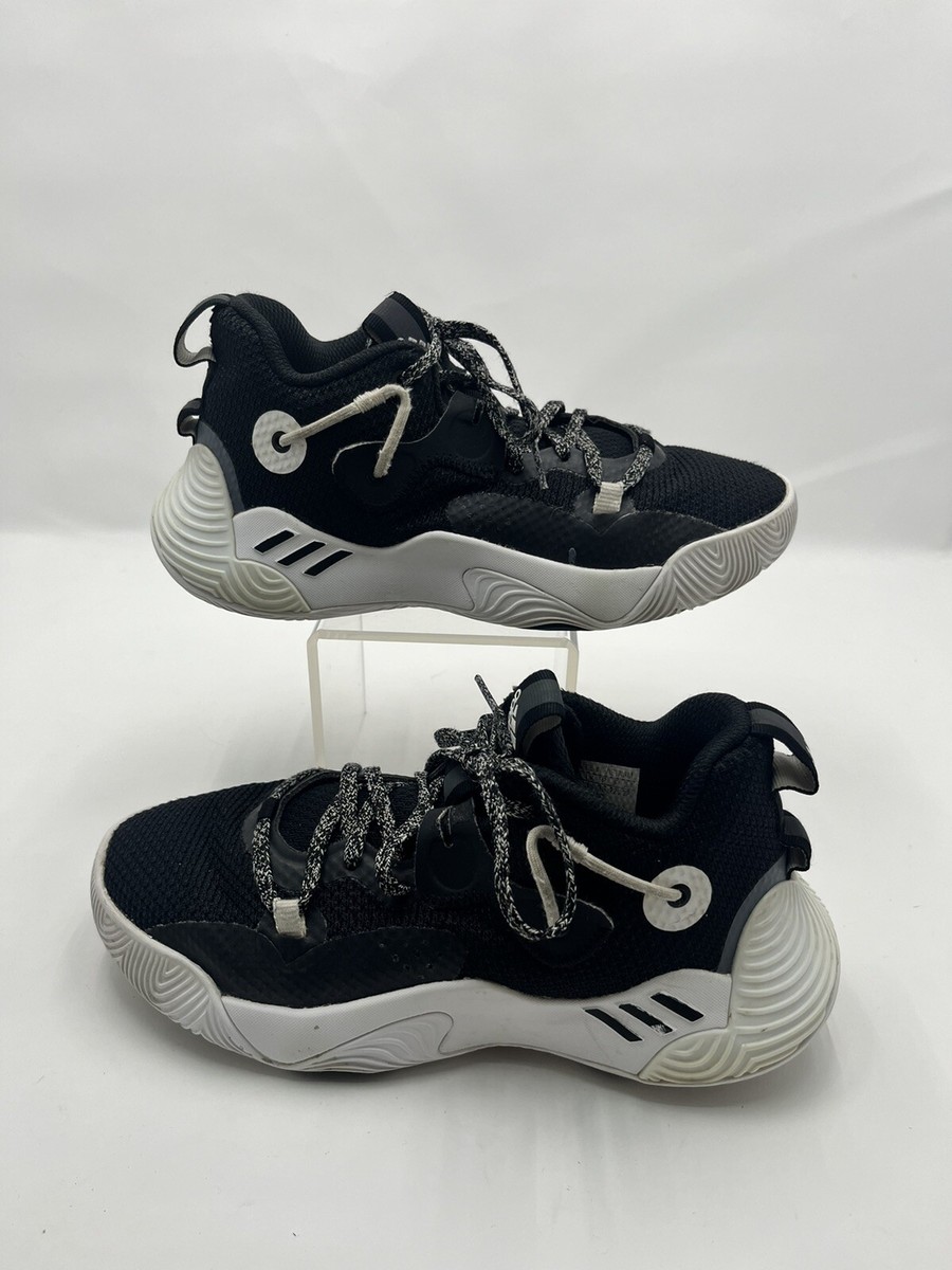 Adidas Harden Stepback Black White Kids Size