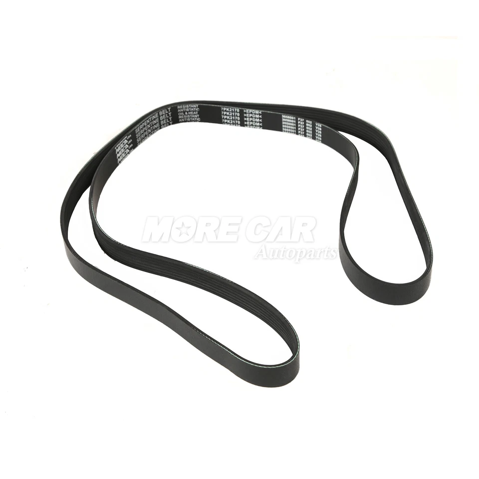 Accessory Drive Belt for 91-11 Honda Civic 1.8L 91-92 Lincoln Town Car Mercury - Image 4 of 4