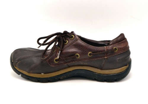 Sperry Top-Sider Duck Boot Shoes Oxford Lace-up Brown Leather Mens Size 7 M - Picture 8 of 10