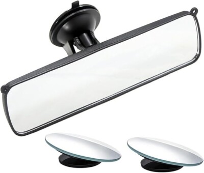 Espejo Universal Para Carro Retrovisor De Succión Para Carro Accesorio