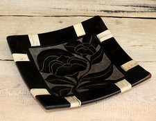 Schale Terrakotta Blumendekor Landhaus Schale Obstschale Terracotta Tonschale 