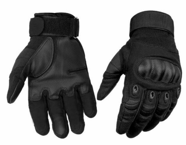 Mens Tactical Gloves Hard Knuckle 