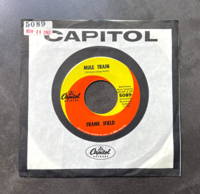 7'' Frank Ifield - Mule Train - US Capitol