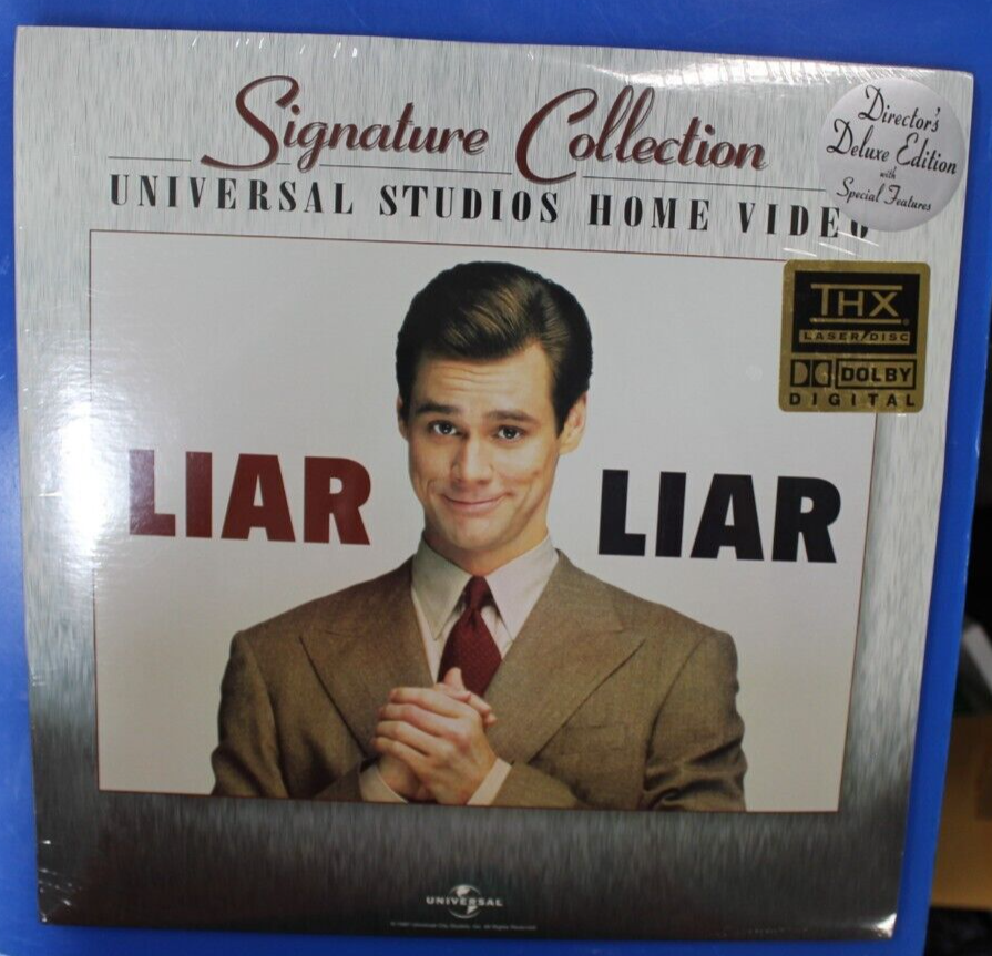 Sealed New Liar Liar (Laserdisc) Director's Deluxe Ed.-Jim