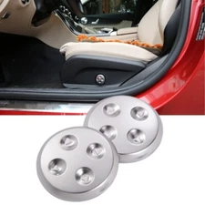 ABS Chrome Seat Adjustment Button Cover Trim For Mercedes C E W205 W213 GLC X253