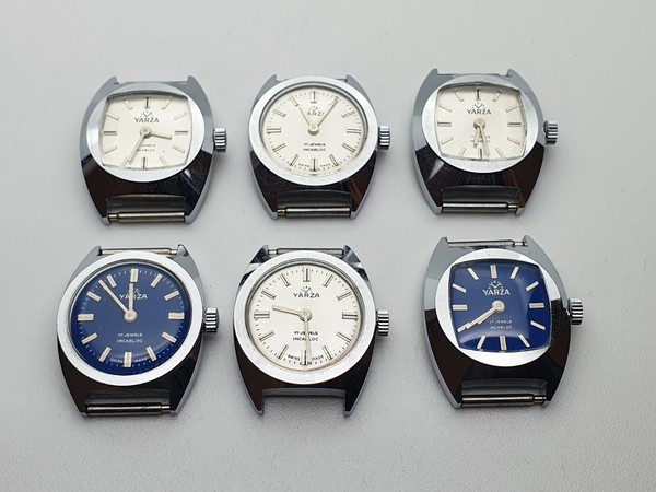 6 Stück - Yarza - Lot - mechanisch - NOS