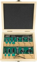 Ent FräSer-Set Hw 12-Teilig 09012HKB - 12X OberfräSer Schaft 8 Mm