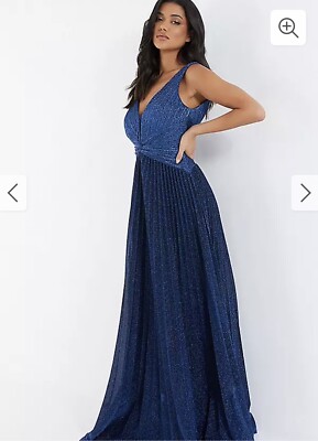 6 Quiz navy shimmer bridesmaid dresses | eBay UK