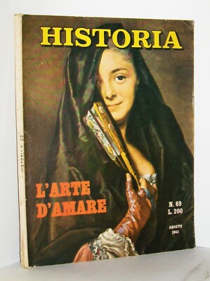 GESCHICHTE - JAHR 7 - NR. 69 - AUGUST 1963 Cino del Duca SCHLEIERTE FRAU VON A. ROSLIN