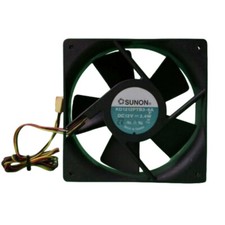 KD1212PTB3-6A DC12V 2.4W 12025 3 Wires Frequency Converter Server Cooling Fan