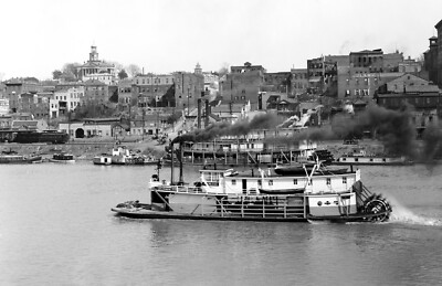 #ad 1910 1920 Water Front Vicksburg MS Vintage Photograph 11quot; x 17quot; Reprint $20.88