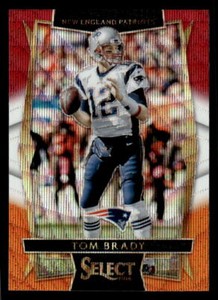 Tom Brady 2016 Panini Select #13 Tri-Color Prizm
