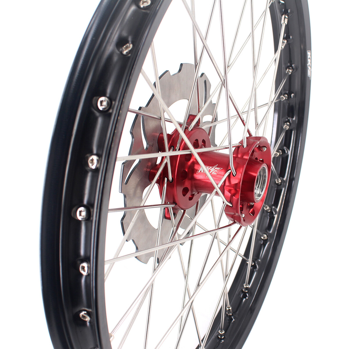 KKE 21-19" MX Wheels Rims Fit Honda CRF250R 2014 CRF450R 2013-2014 CNC Dirt Bike - Thumbnail 7