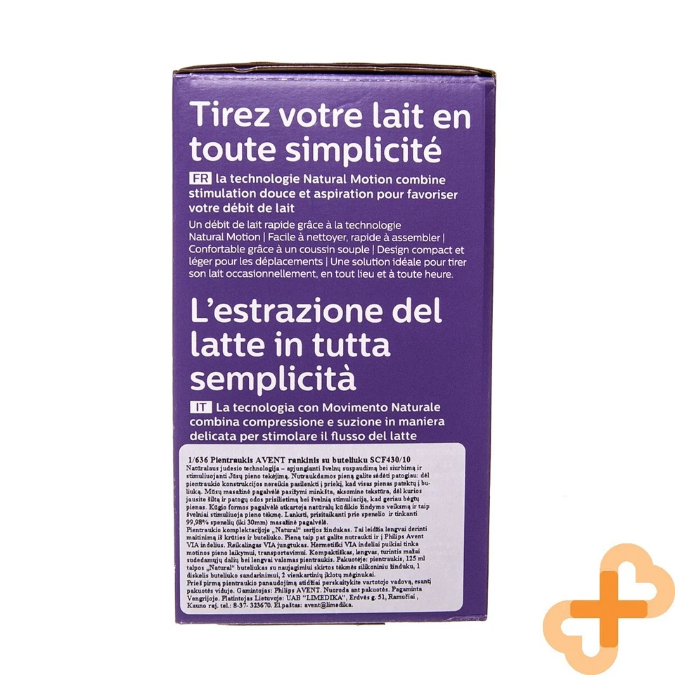 PHILIPS AVENT Manual Brest Pump Set Kit Compact Easy To Clean And Use - Image 4 of 4