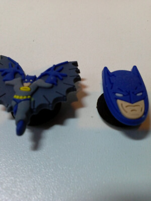 2 Batman Jibbitz Schuhanstecker 2cm