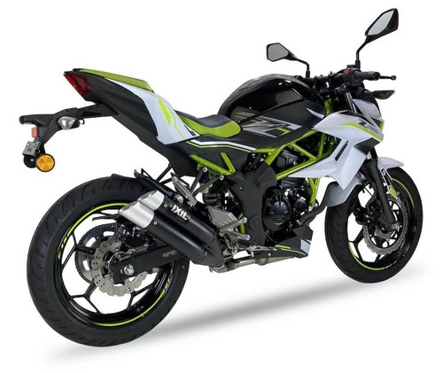 Silenciador Hyperlow Negro IXIL L3X Kawasaki Ninja 125 2019-21 - Imagen 2 de 3