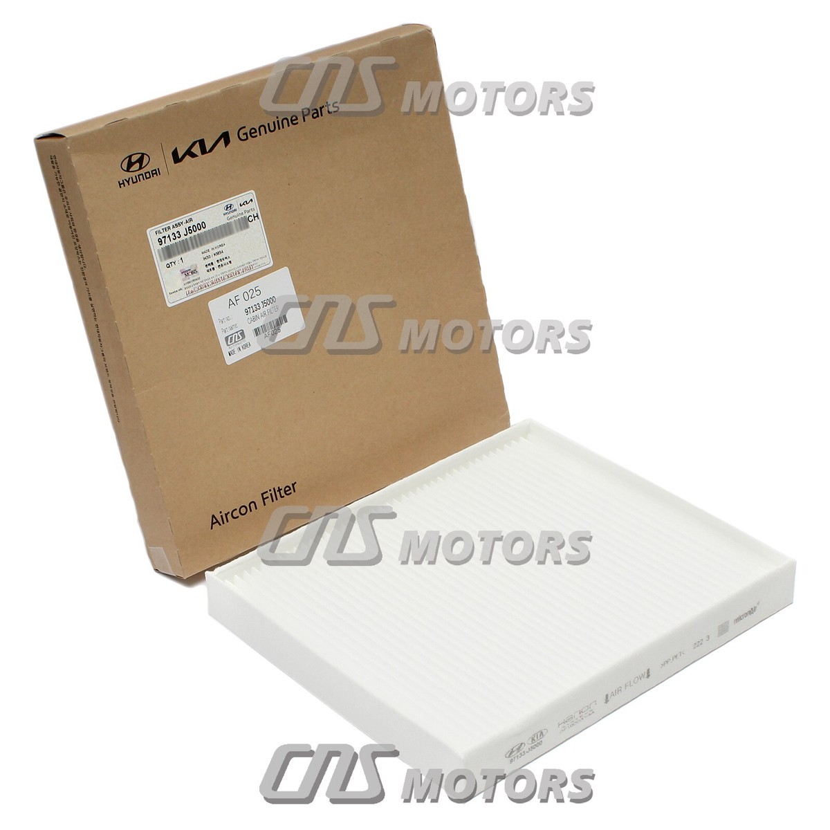 JOGO AUTO Cabin Air Filter H10735 - Dual Filtration System, Fits Genesis, Hyundai, Kia Models (G70, G80, Santa Fe, Telluride)