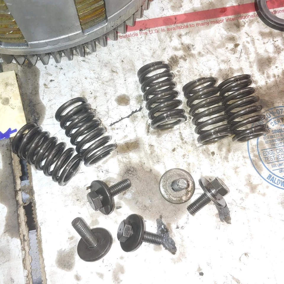 Kawasaki KL600B 1986 cesta de embrague Foto 2 de 4