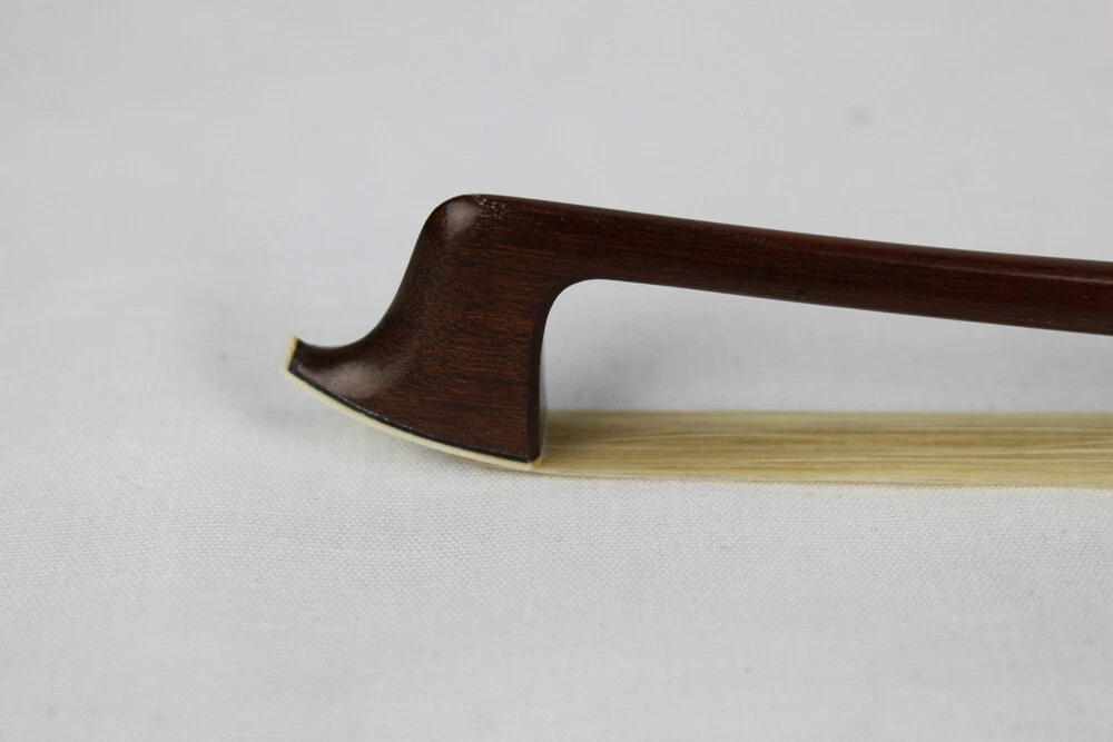 Genuine Marco Raposo Violin Bow Pernambuco SILVER Mount 4 4 Make