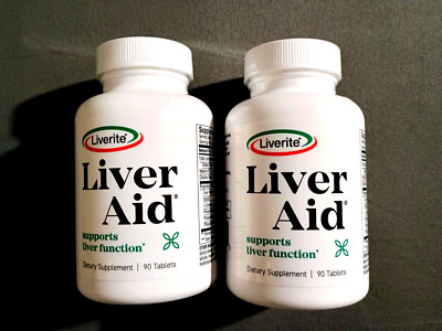 (Lot of 2) Liverite Liver Aid Value Size Tablets