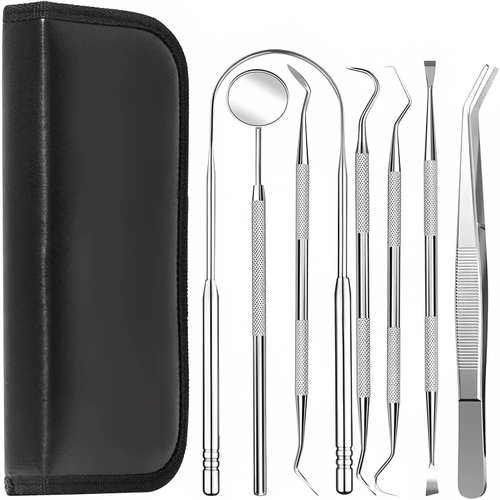 Dental Tools Set, 6 In 1 Dental Picks For Teeth Cleaning - Foto 7
