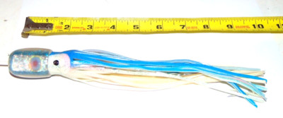 Vintage 9'' Cup Head Big Game Trolling Fishing Lure Tuna Mahi Wahoo Marlin Dorado