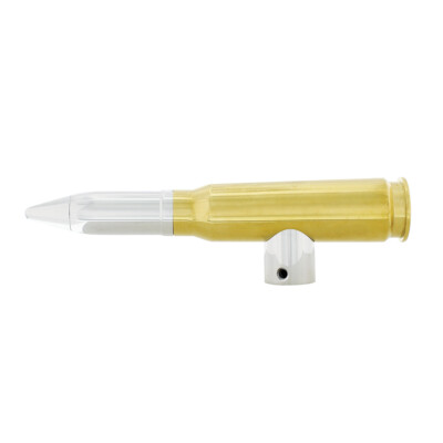 United Pacific 70747 50 Caliber Bullet T-Handle Shift Knob - 1 Unit