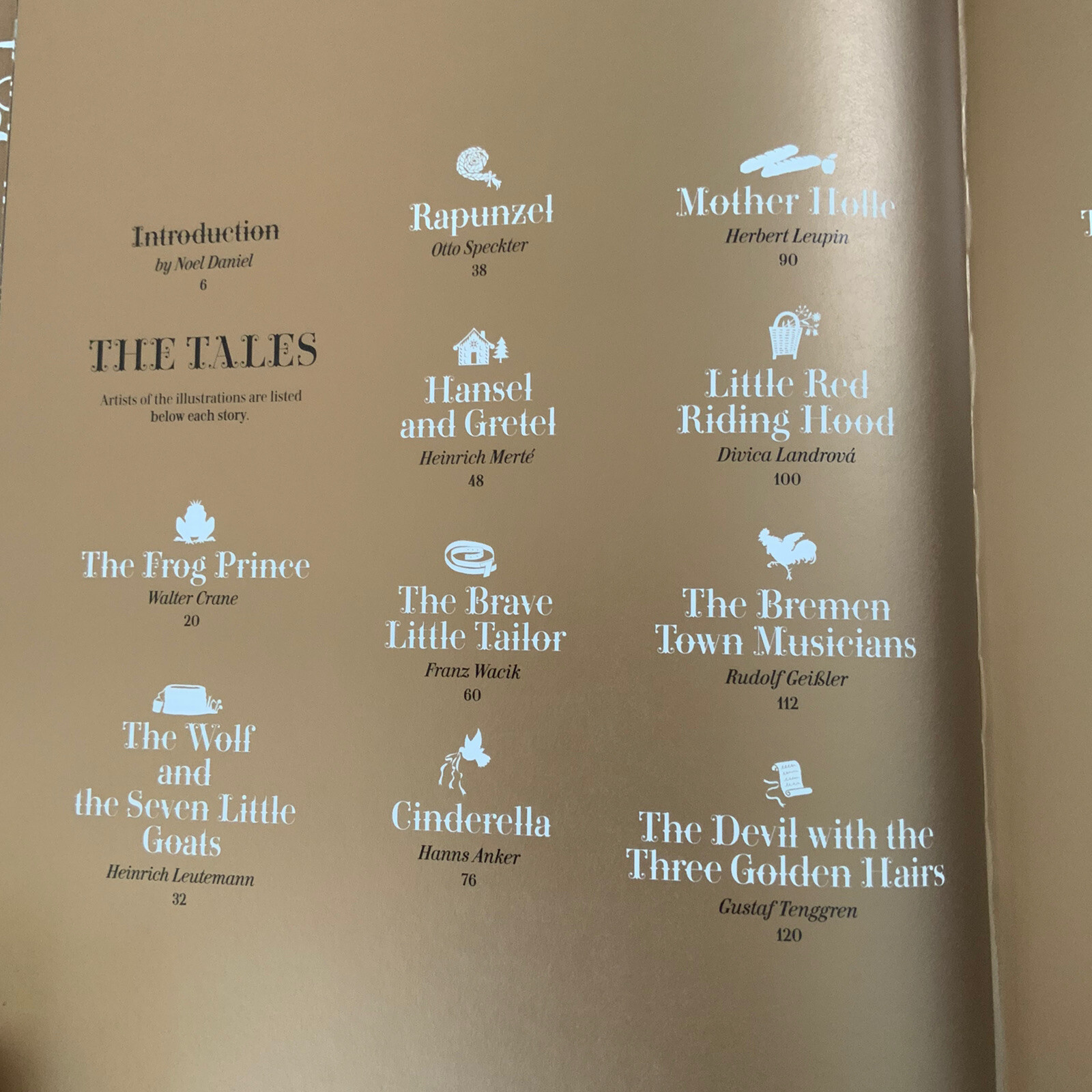 The Fairy Tales Of The Brothers Grimm, Hardcover, Noel Daniel