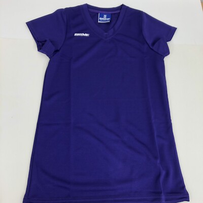 BRINE REIGN ON SPORTSWEAR Jersey Shirt Womens XS Purple  Cap Sleeve F133W Sport