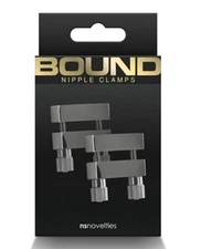 Bound V1 Stainless Steen Bondage and Fetish BDSM Nipple Clamps by NS Novelties