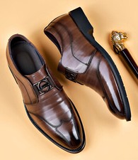 Nuevo Zapatos De Vestir Oxford Formales De Lujo Elegantes Para Hombre a