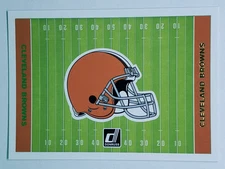 Browns Team Logo 2019 Panini Donruss #TP-5 Team Pride Insert Cleveland Browns