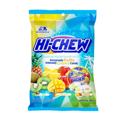 HI CHEW Multicolor Candy Mix Chewy Sweet and Sour Fruit Treats 6 Bags