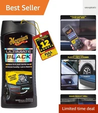 Fast-Drying Ultimate Black Restorer - Protect and Shine Your Car's Trim, 12 Oz