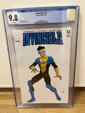 Invincible 13 - CGC 9.8 WP, Image Key, Very Low Printed