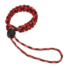 Camera Wrist Strap - Paracord Camera Hand Strap Lanyard, Red/Black