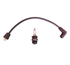 Gravely Modelo L - Bujía y cable para tractor de 6,6 HP 1731, 1709