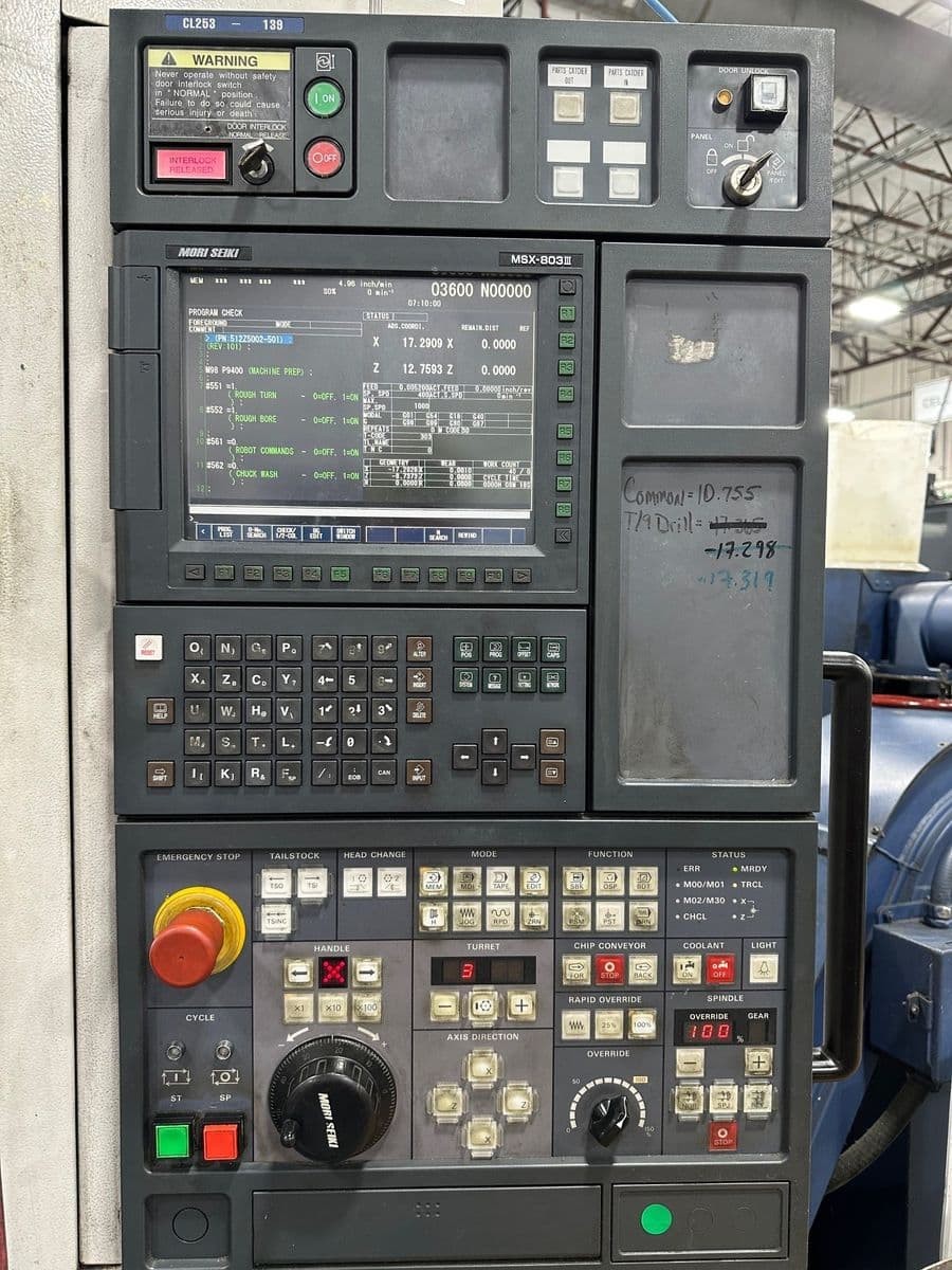 Mori Seiki CL-253B CNC Lathe | eBay