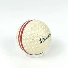 Vintage Spalding Super Range Double Red Stripe Golf Ball