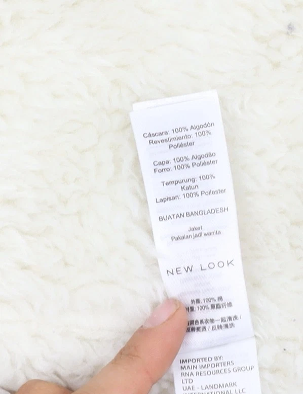 New Look Girls Ivory Faux Fur Waistcoat, Size 14-15 - Image 3 of 4