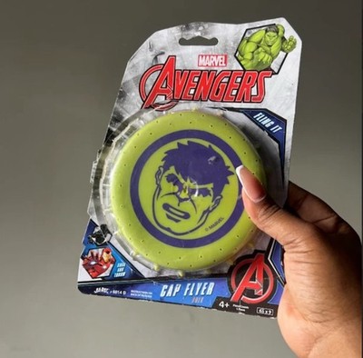 Hulk Cap Flyer Pool Disc Water Frisbee Marvel Avengers